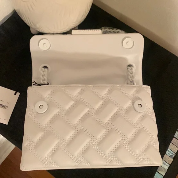 Kurt Geiger London Mini Kensington Drench Leather Shoulder Bag - Picture 5 of 16